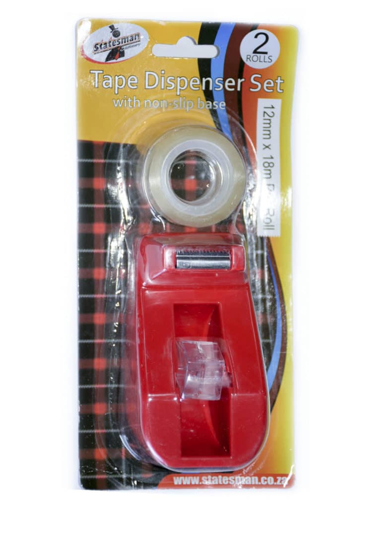 Mini Tape Dispenser With 2 Rolls Tape — Statesman Stationery