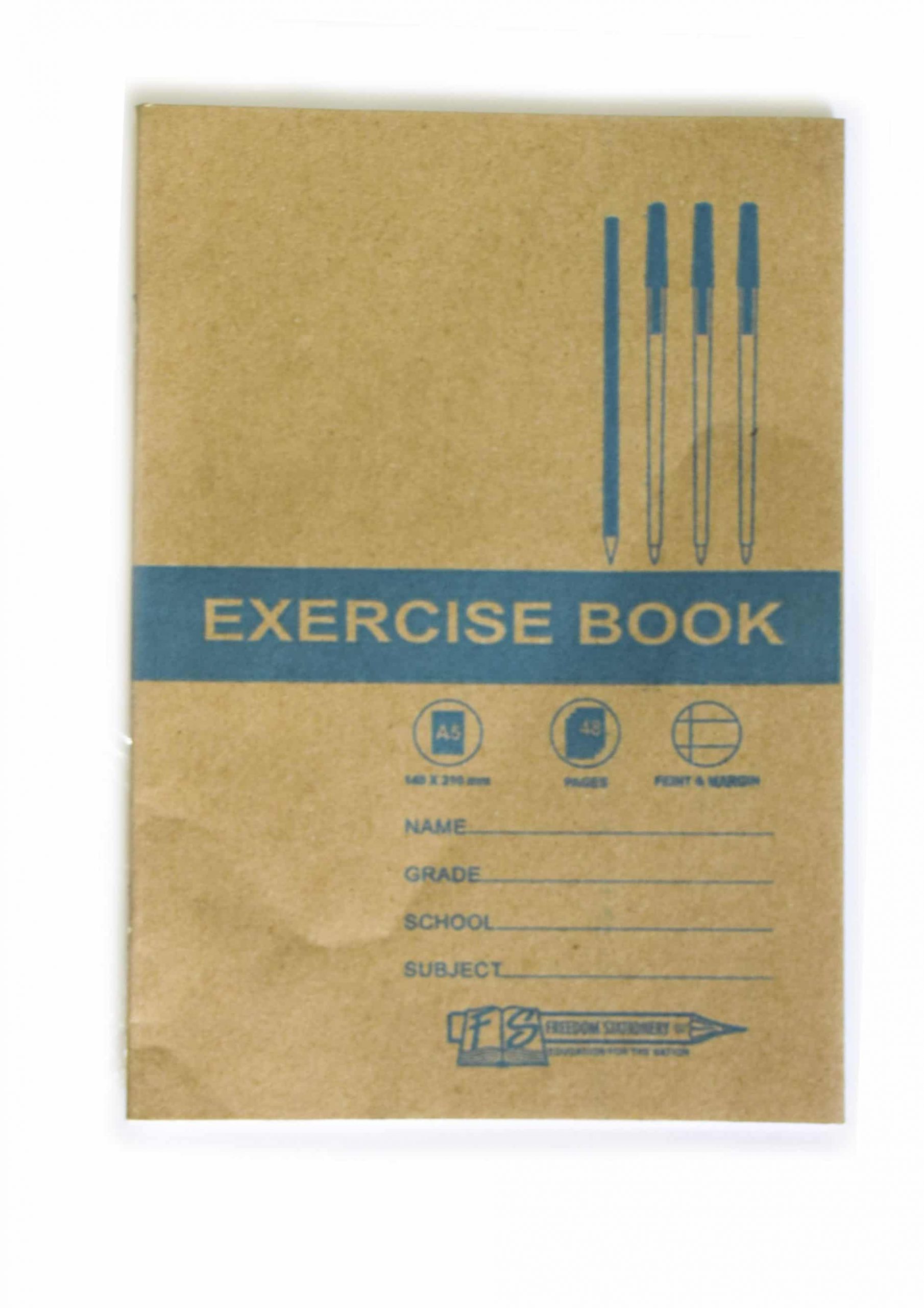 A4 72 Page Exercise Book Feint Margin Online Shop Yourdoor Co Za