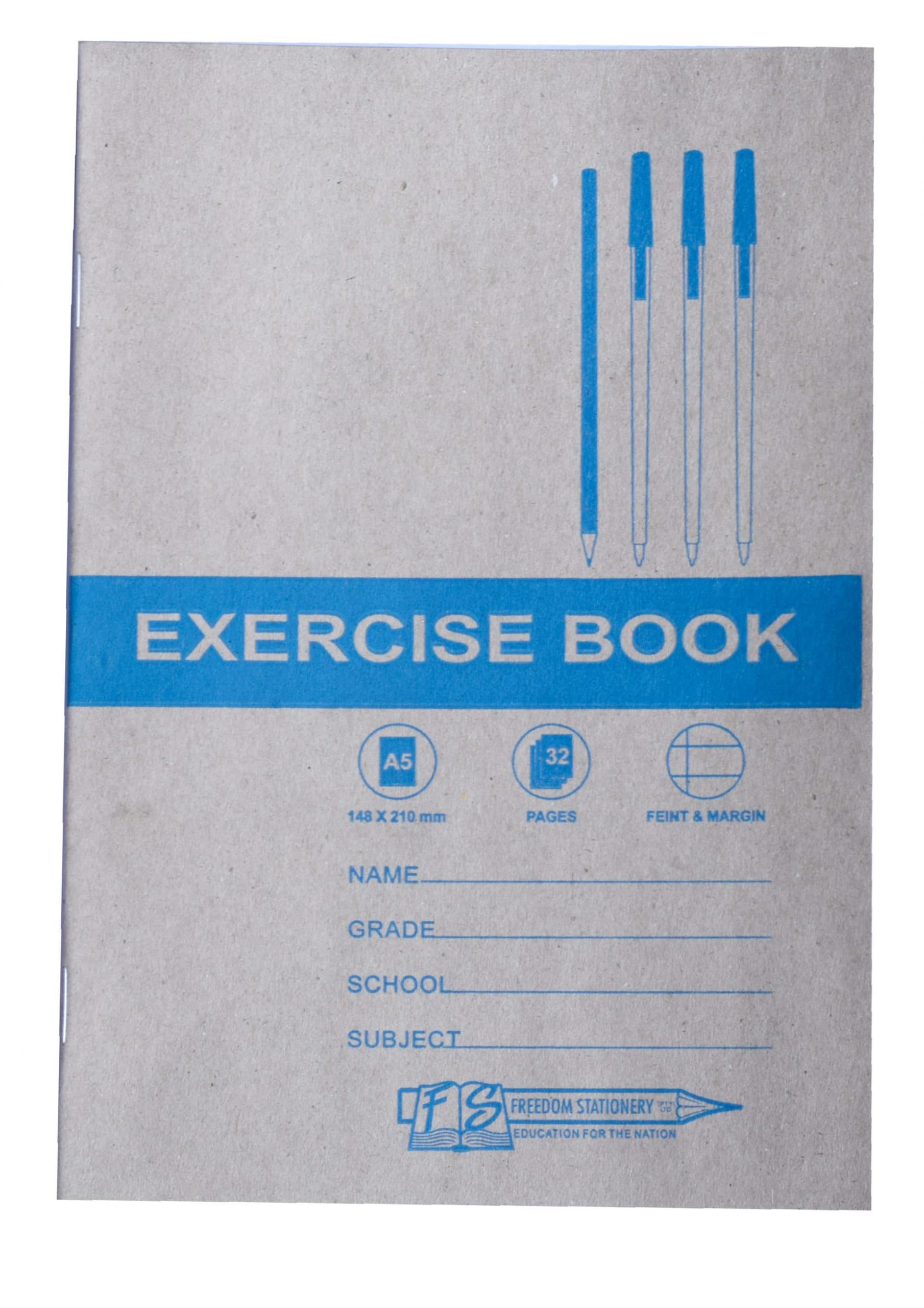 A4 72 Page Exercise Book Feint Margin Online Shop Yourdoor Co Za