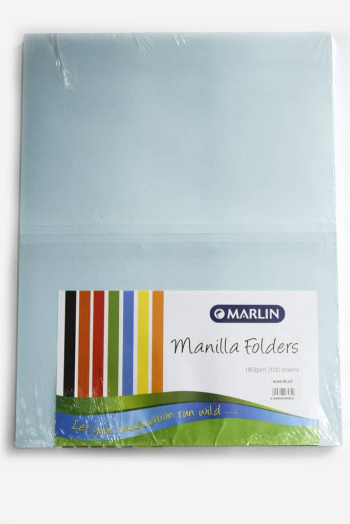 Manilla Folders 9266 Blue 100’s