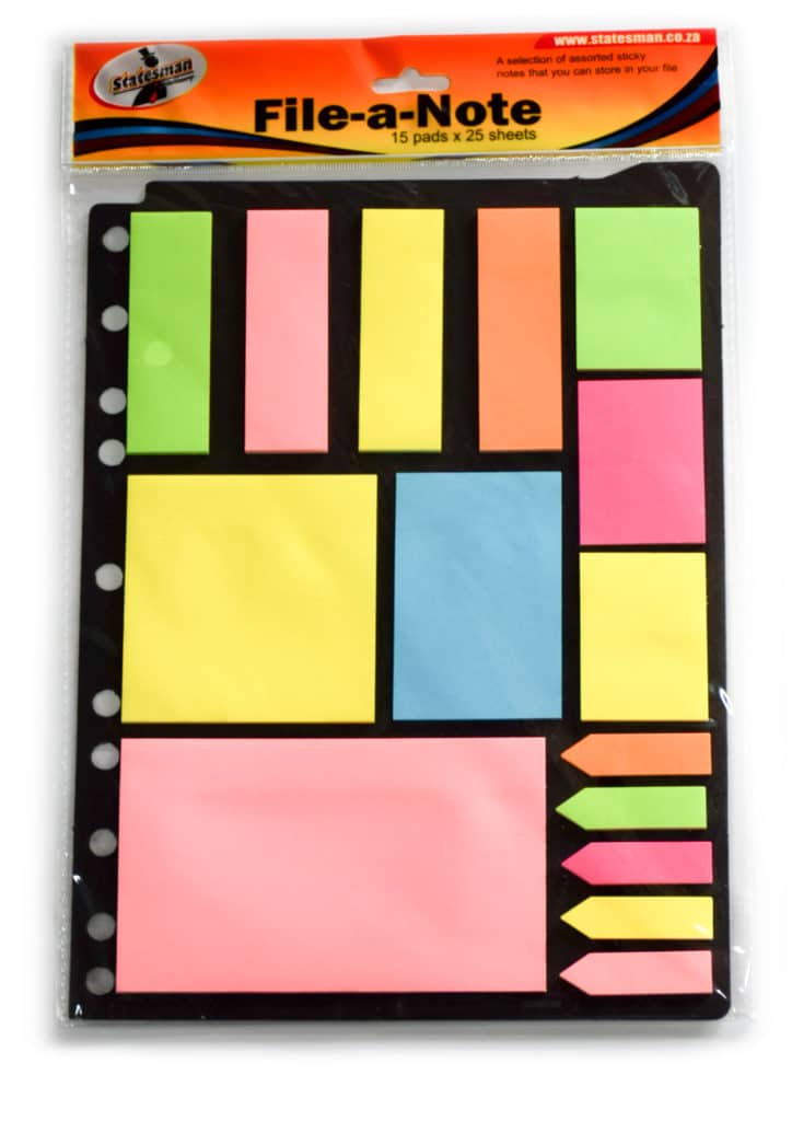 Statesman Sticky Notes Assorted Sizes - Special Offer !!!