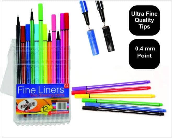 fine liners Statesman Stationery