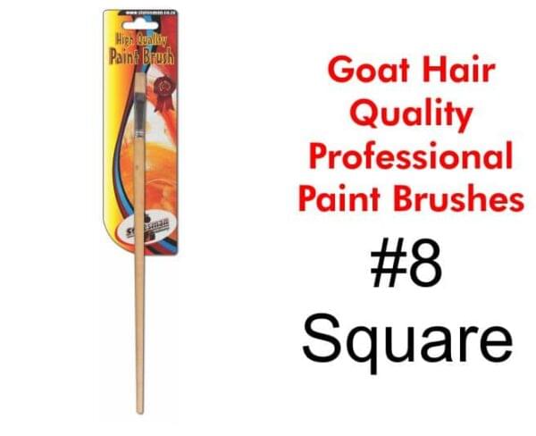 Paint Brush Flat No.8