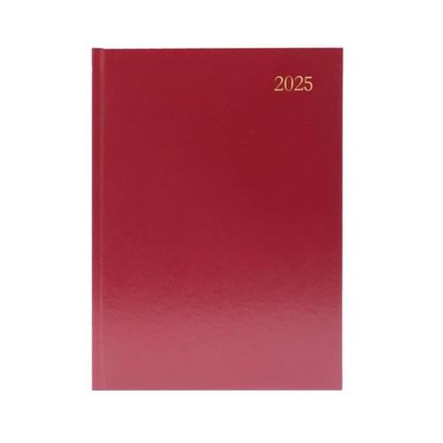 A4 Executive Diary 2026 Burgundy - LIMITED STOCK !!!