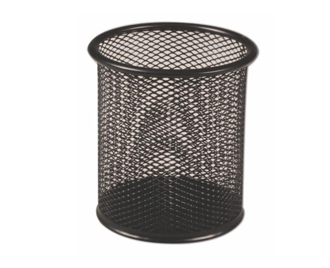 Statesman Round Pen Holder Black