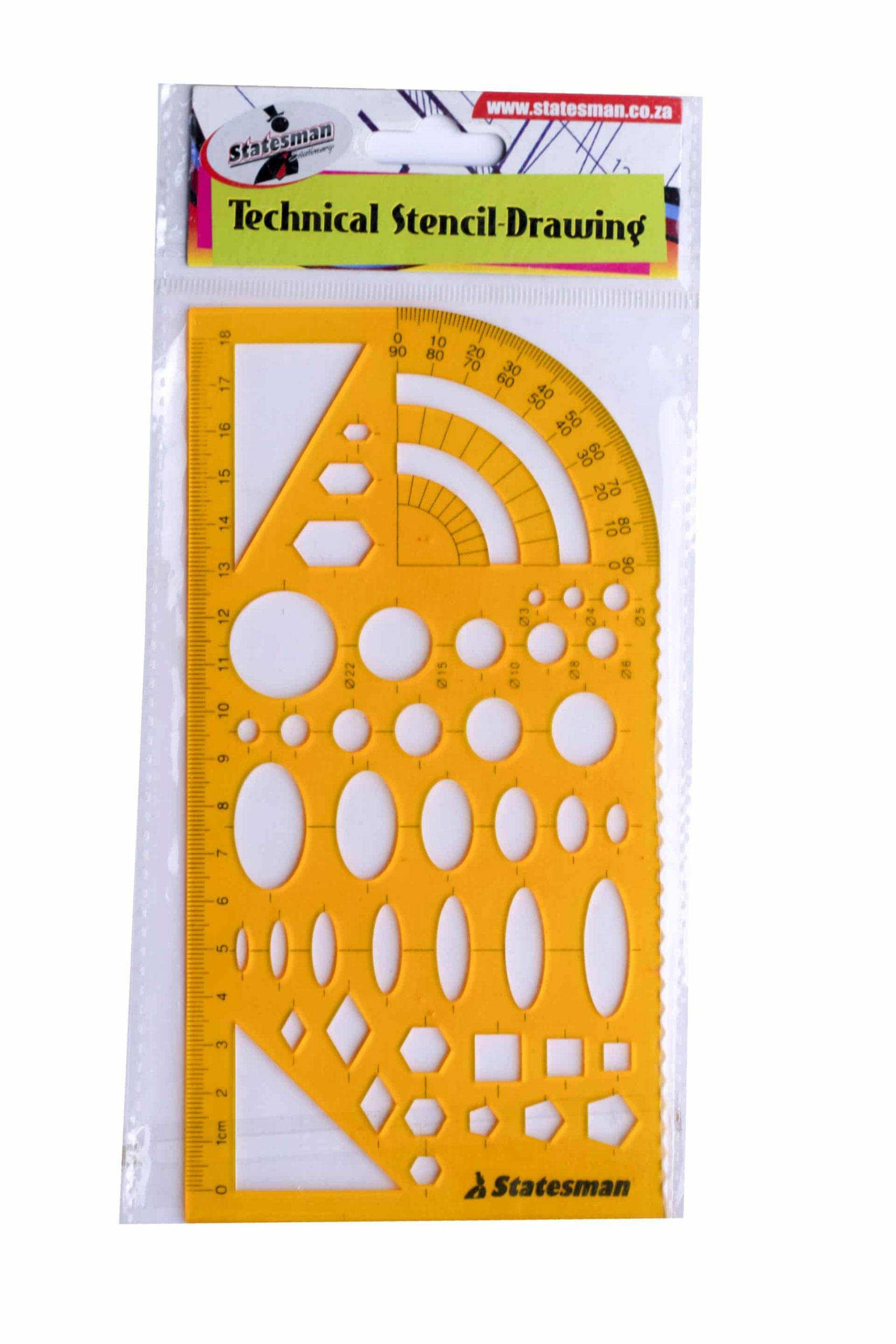 Technical Drawing Stencil - Drawing