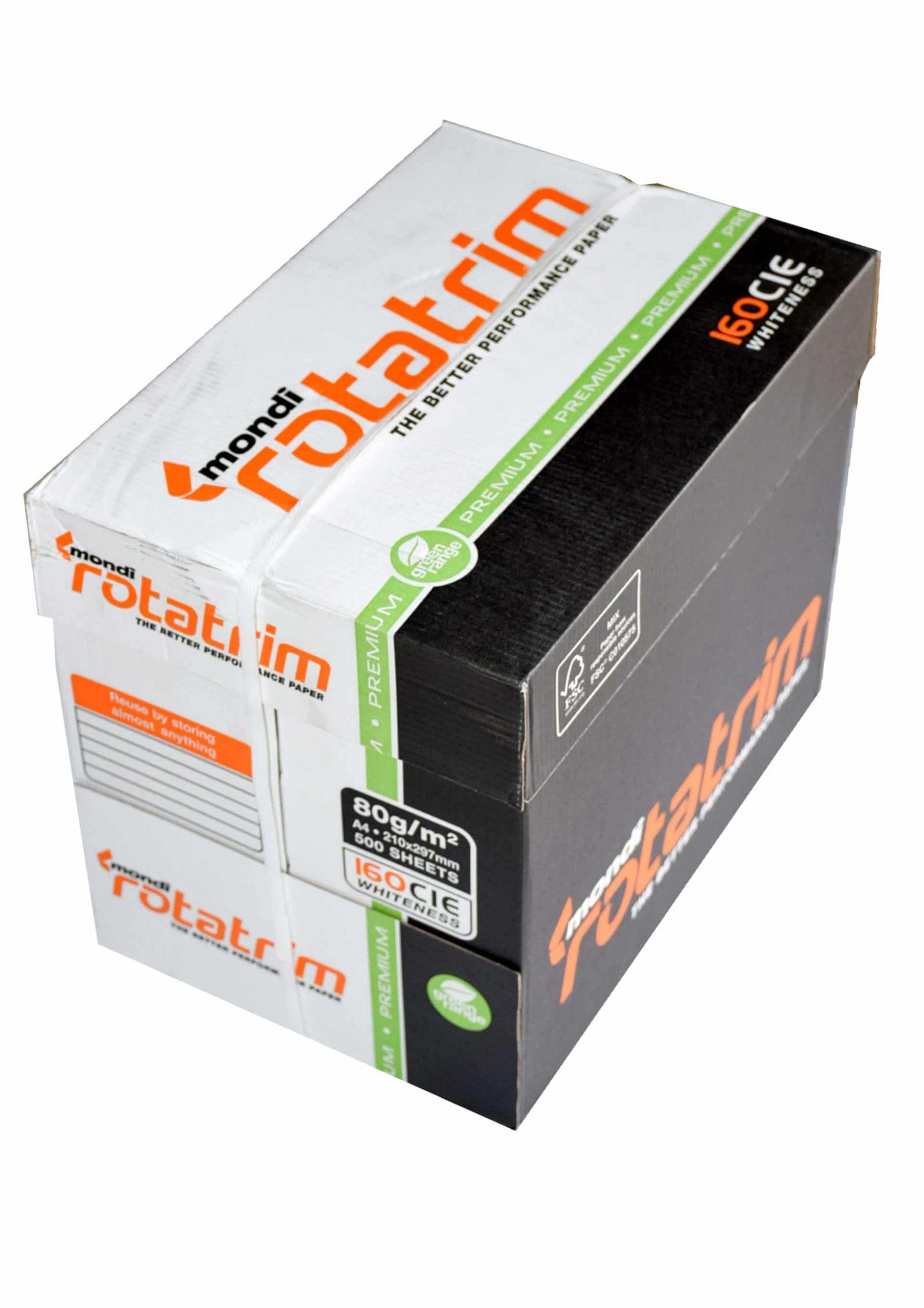 Rotatrim A4 Office Paper 80 GSM Per Case (NO DELIVERY.COLLECTION ONLY)