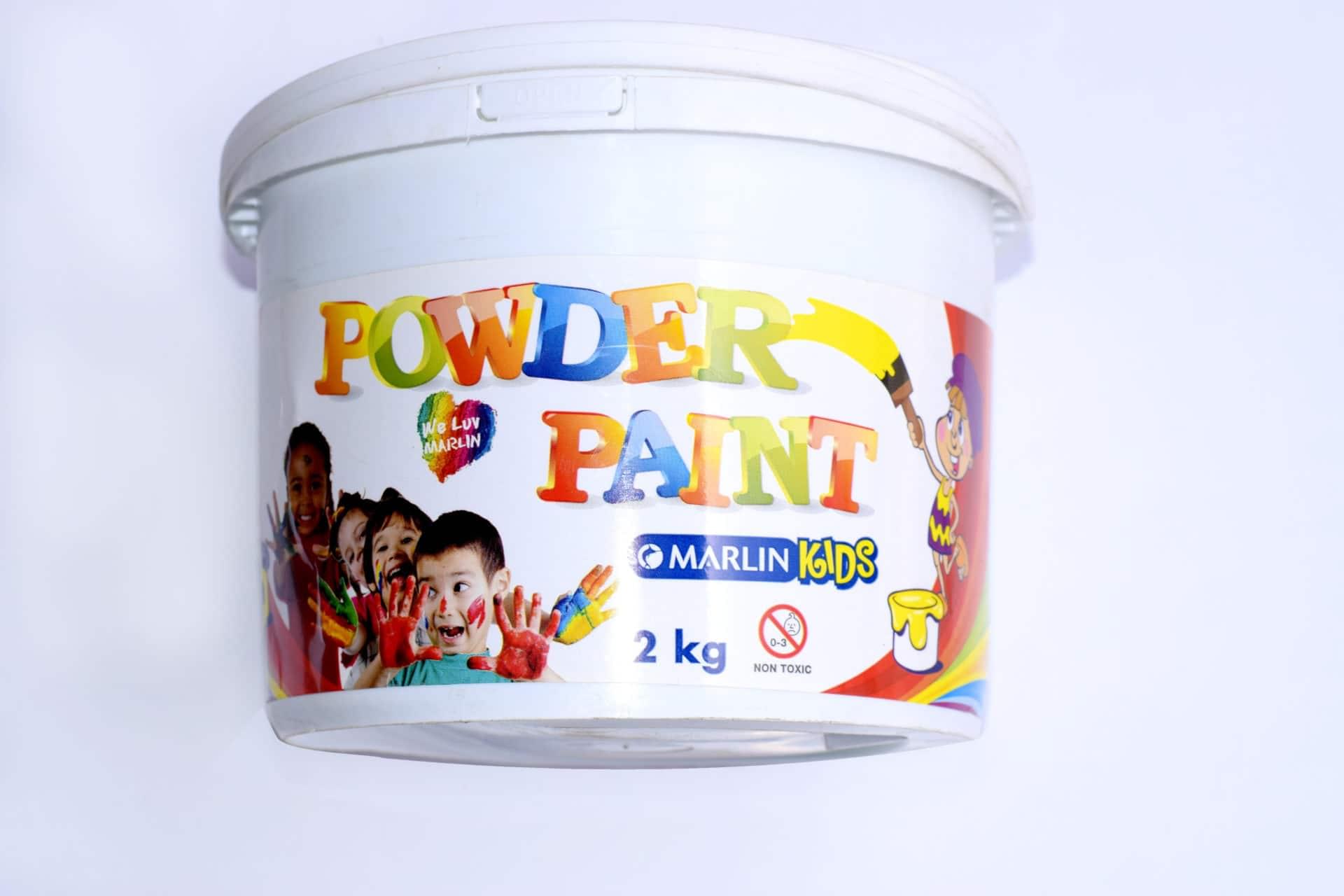 Powder Paint 2kg Buckets Blue