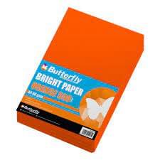 Butterfly A4 Copy Paper Bright Orange Ream (500)